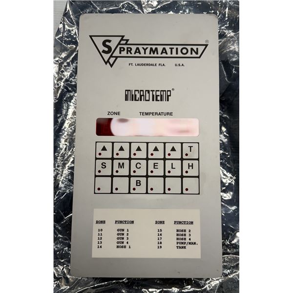 Spraymation #301939R Microtemp Unit