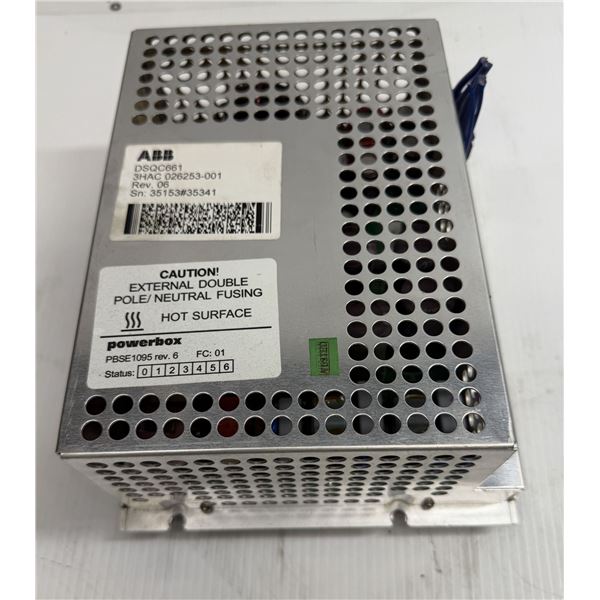 ABB #DSQC661 / #3HAC 026253-001 REV. 06