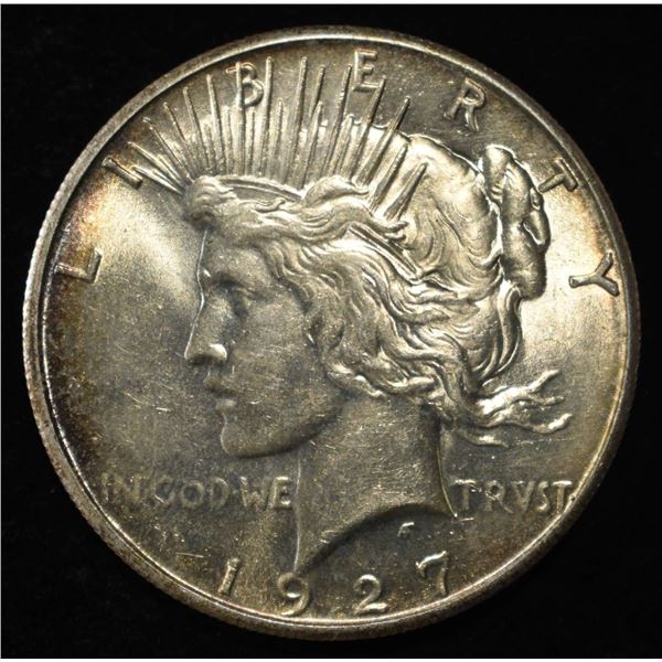 1927 PEACE DOLLAR CH BU