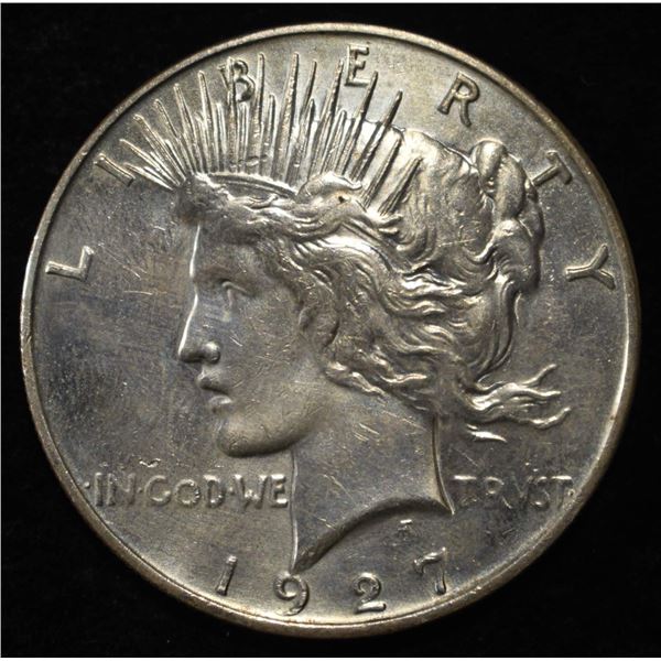 1927-D PEACE DOLLAR AU/BU