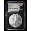 Image 1 : 2021 AMERICAN SILVER EAGLE NGC MS70
