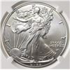 Image 2 : 2022-W AMERICAN SILVER EAGLE BURNISHED NGC MS69