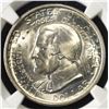 Image 2 : 1936 COMMEM 50C CLEVELAND NGC MS65