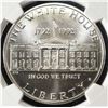 Image 2 : 1992-D COMMEM $1 WHITE HOUSE BICENT NGC MS70