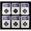Image 1 : (6) COCA COLA INDIO CA NGC GENUINE