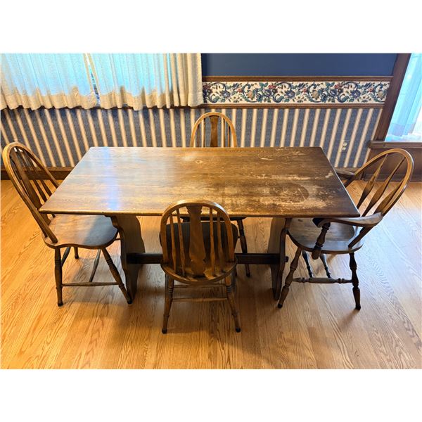 Antique Wooden Dining Table