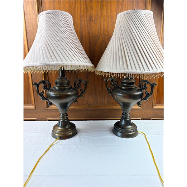 Pair of Dimmable Table Lamps