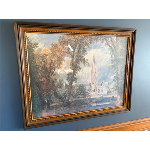 Framed Castle Art Print
