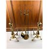 Image 1 : Brass Fireplace Acessories