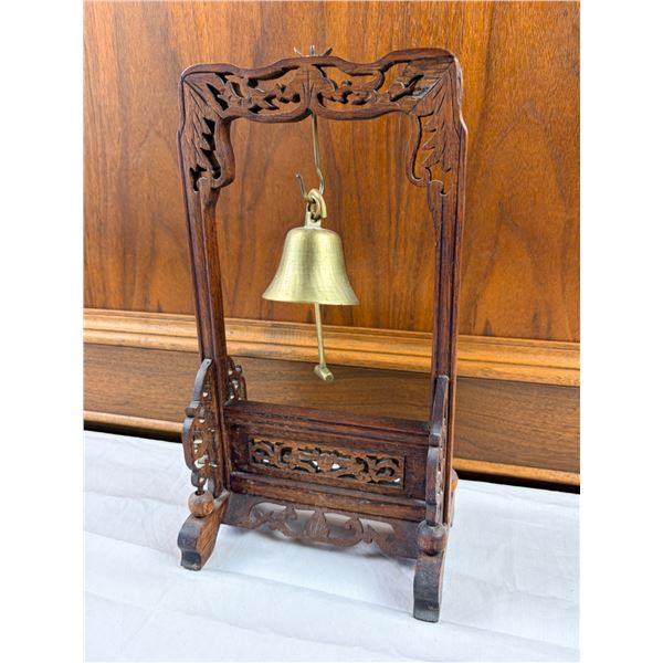 Unique Bell & Wooden Stand