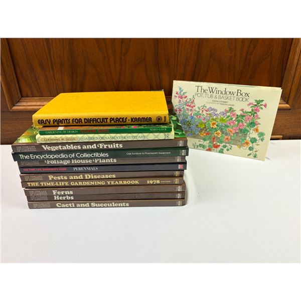 Gardening Themed Books