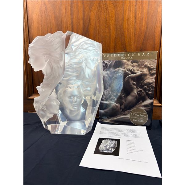 Fredrick Hart "Appassionata" Acrylic Sculpture