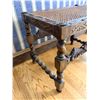Image 2 : Ornately Carved Wooden Bench
