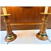Image 4 : Pair of Wooden Table Lamps