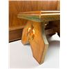 Image 2 : Hand Painted Wooden Stool