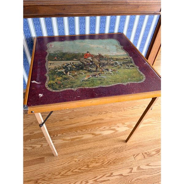 Vintage Card Table