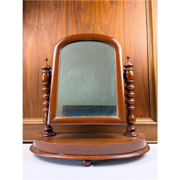 Wooden Vanity Mirror