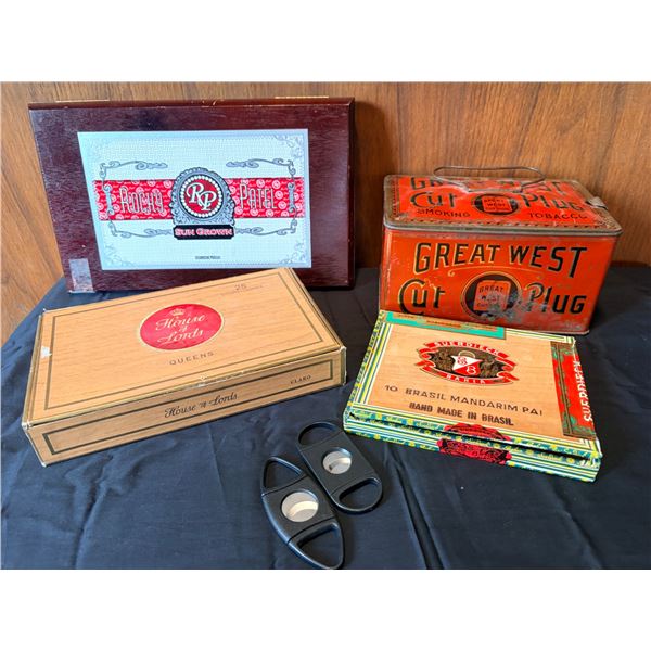 Tobacco Tins & Boxes