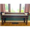 Image 1 : Ornately Carved Wooden Bench