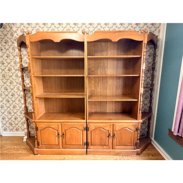 Four Piece Display Cabinet