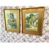 Image 1 : Floral Cottage Scene Prints