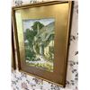 Image 2 : Floral Cottage Scene Prints