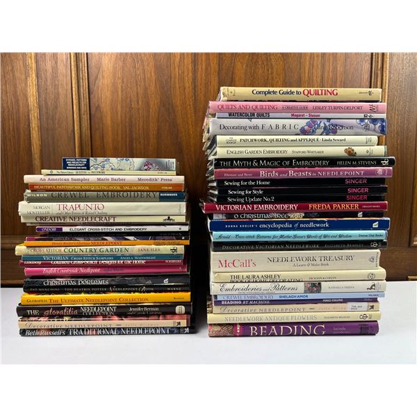 Needlework Book Lot