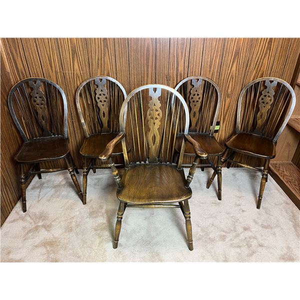 Antique Windsor-Style Dining Chairs