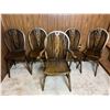 Image 1 : Antique Windsor-Style Dining Chairs