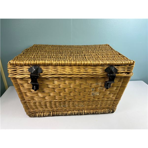 Wicker Storage Chest