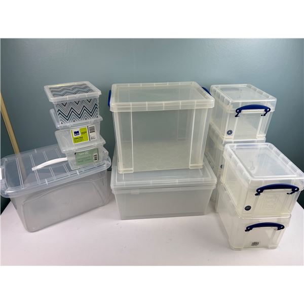 Plastic Storage Totes