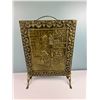 Image 1 : Embossed Brass Firescreen