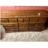 Image 1 : Nine Drawer Dresser with Mirror