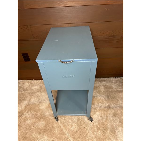 Rolling Oxford File Cart