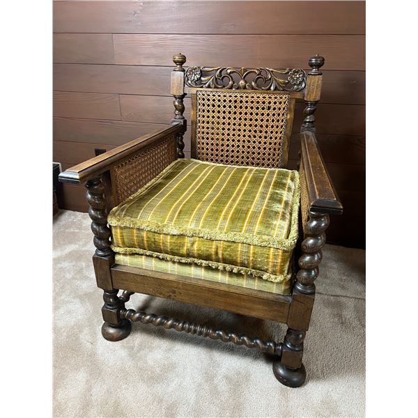 Antique Barley Twist Armchair