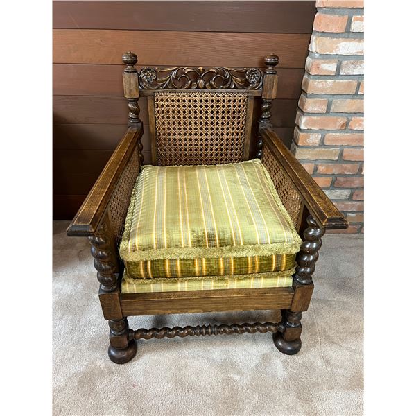 Antique Barley Twist Armchair