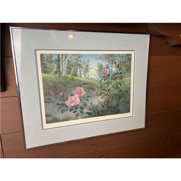 "Alberta Wild Rose III" Print by E.Baer