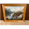 Image 1 : Framed Scenic Photograph
