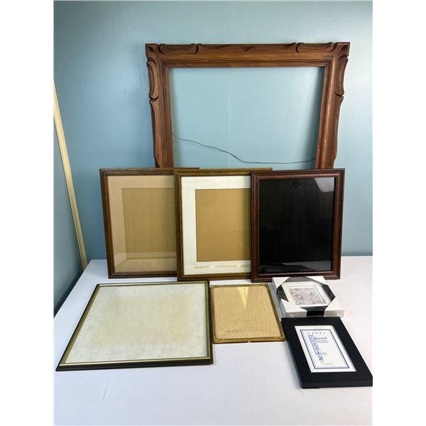 Assortment of Photo Frames
