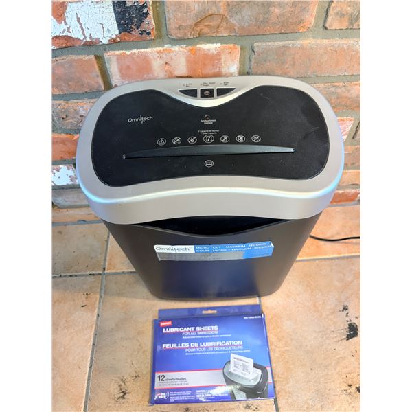 Omnitech Paper Shredder