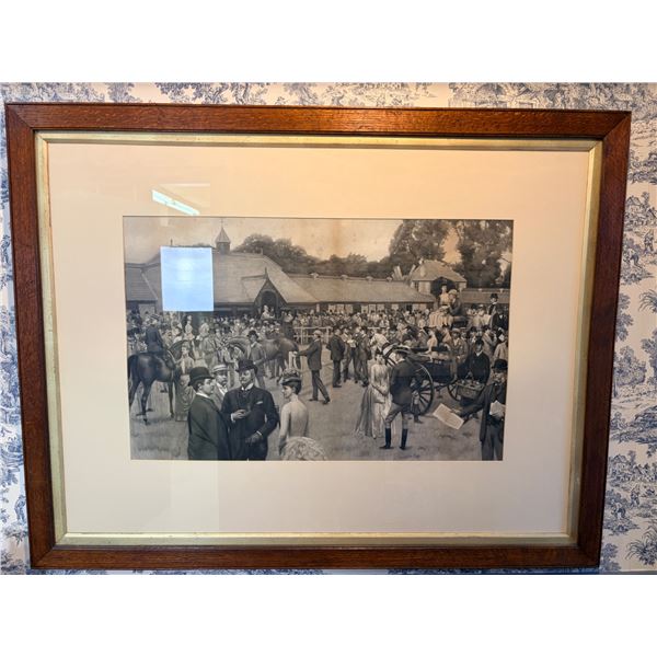 Tattersall's Newmarket Art Print