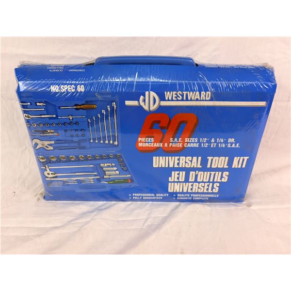 Westward 60 Piece Universal Tool Kit