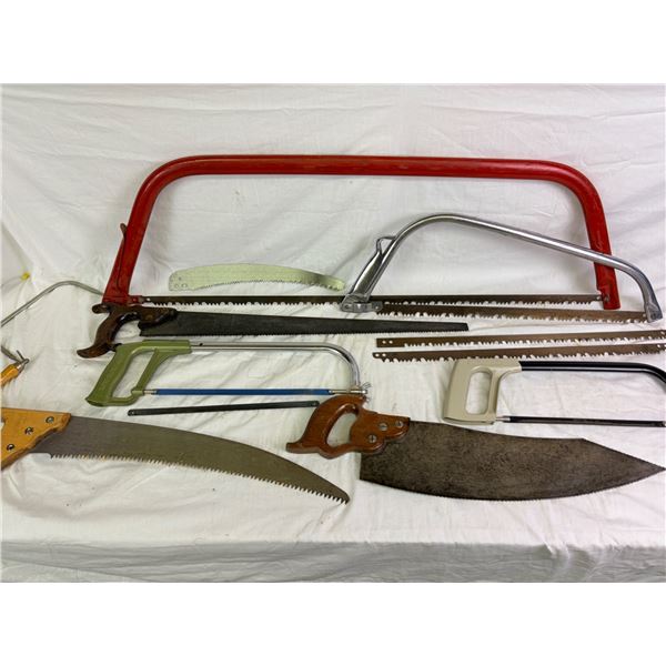 Assortment of Saws