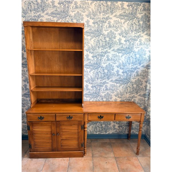 Roxton Bookshelf Desk