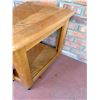 Image 3 : Two-Tier Table on Wheels