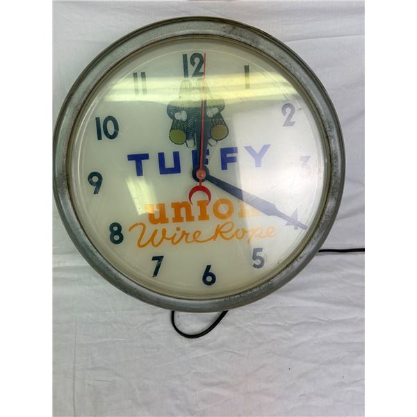 Vintage Tuffey Wall Clock