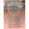 Image 4 : Wrought Iron Patio Chairs
