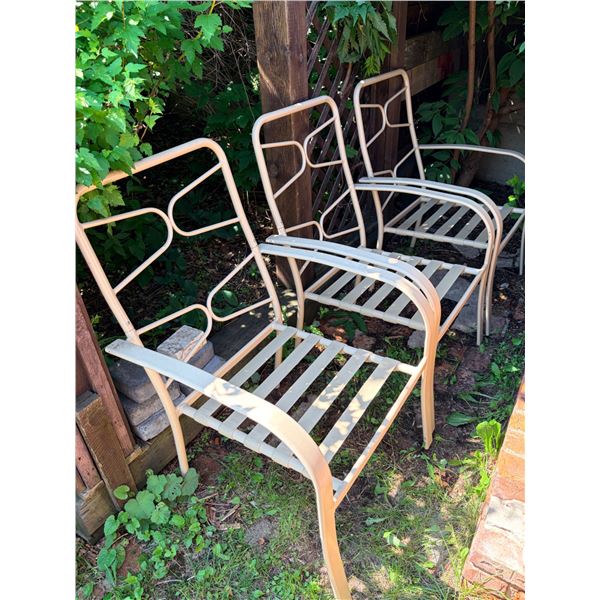 3 Patio Chairs