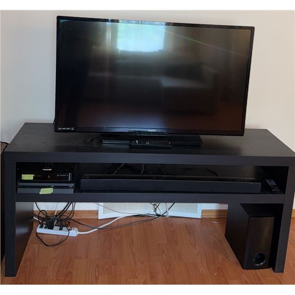 Sanyo FW43C46F 43-Inch LED TV with LG Soundbar and Subwoofer