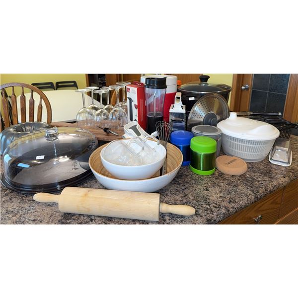 Kitchenware, Glassware and Cookware